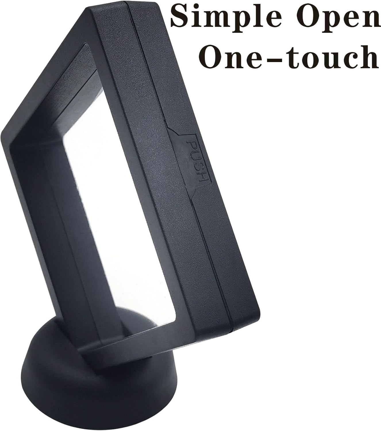 3D Floating Display Case - Challenge Coin Display Stand