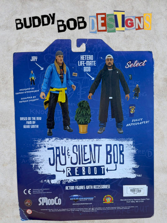 Autographed Jay and Silent Bob Reboot Jay Figure by Diamond Select - Signed by Jason Mewes