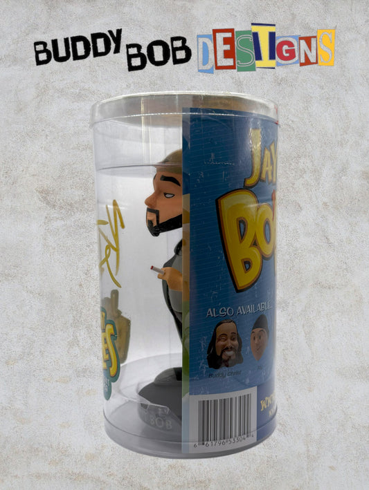 Autographed Vintage Jay & Silent Bobbles Silent Bob Bobblehead