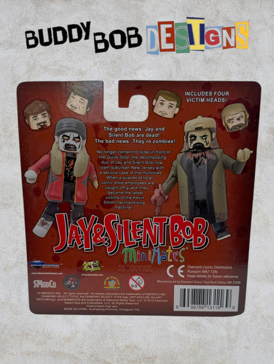 Jay & Silent Bob Minimates Zombies 2-Pack