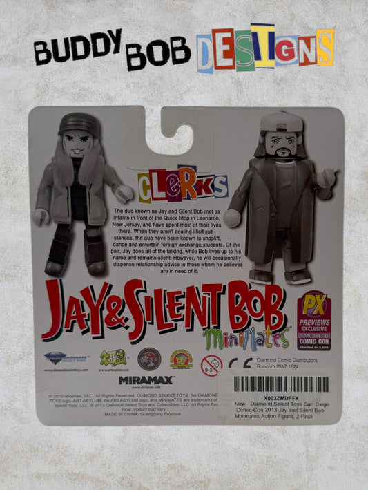 Jay & Silent Bob Minimates SDCC Limited Edition 2-Pack