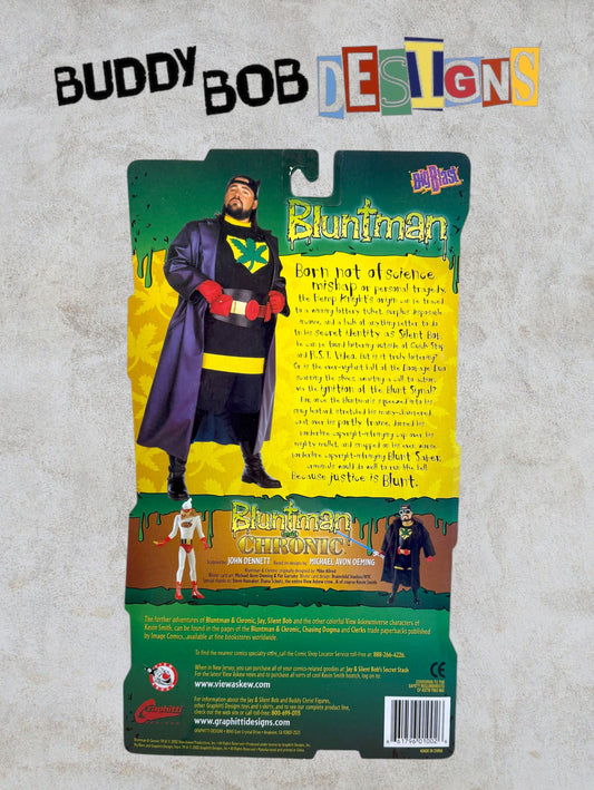 Autographed Bluntman & Chronic Figure - Bluntman by Big Blast Toys - Signed by Kevin Smith