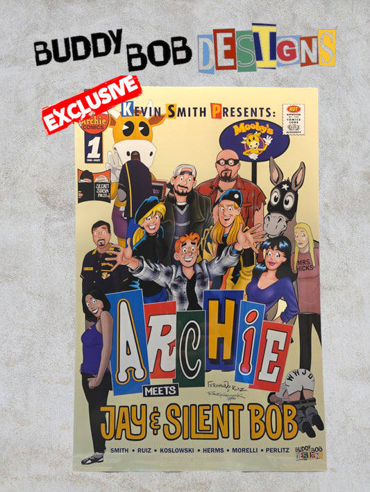 Archie Meets Jay and Silent Bob 6 Cover Pack & Bonus Print