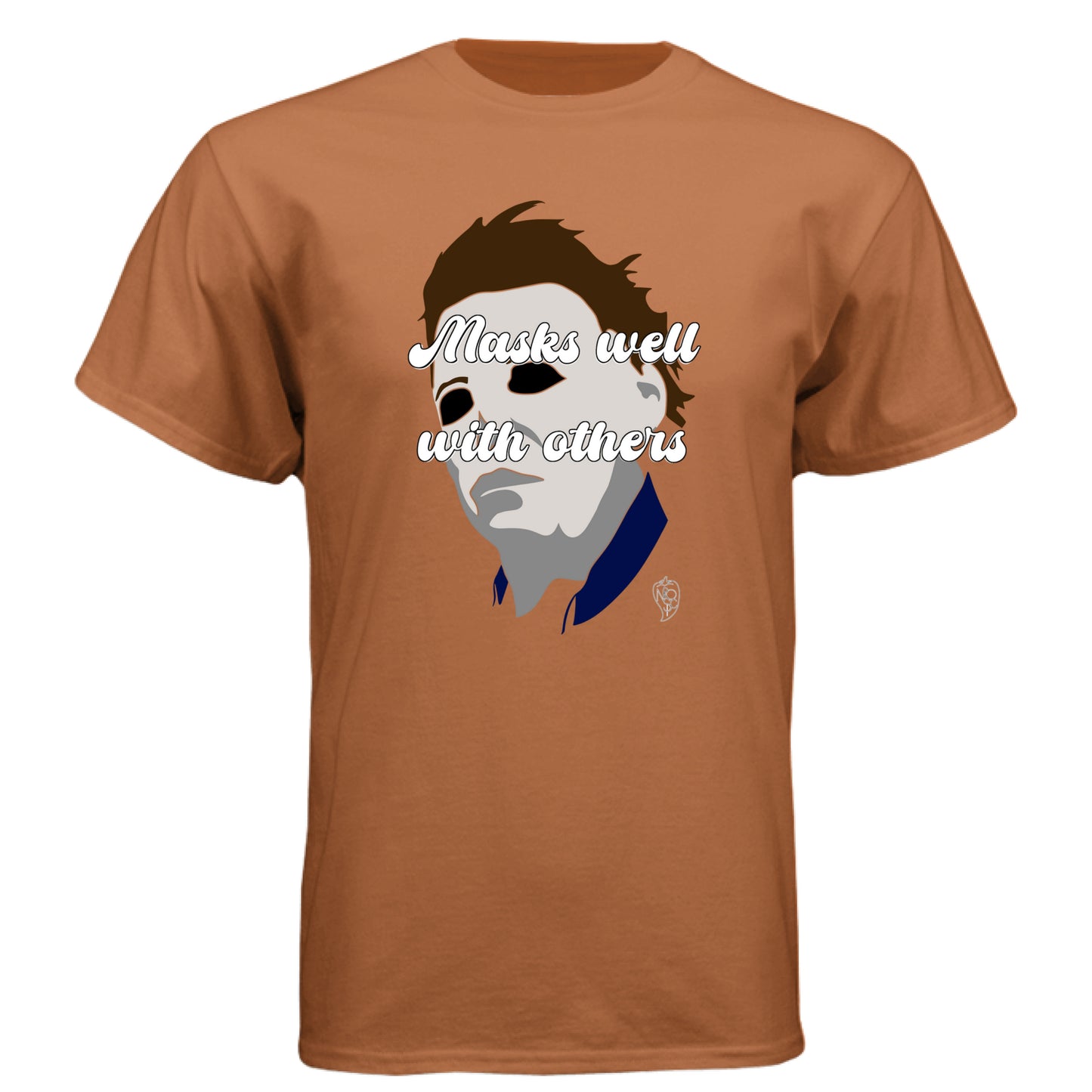 Masks Well With Others Horror - Graphic Tee