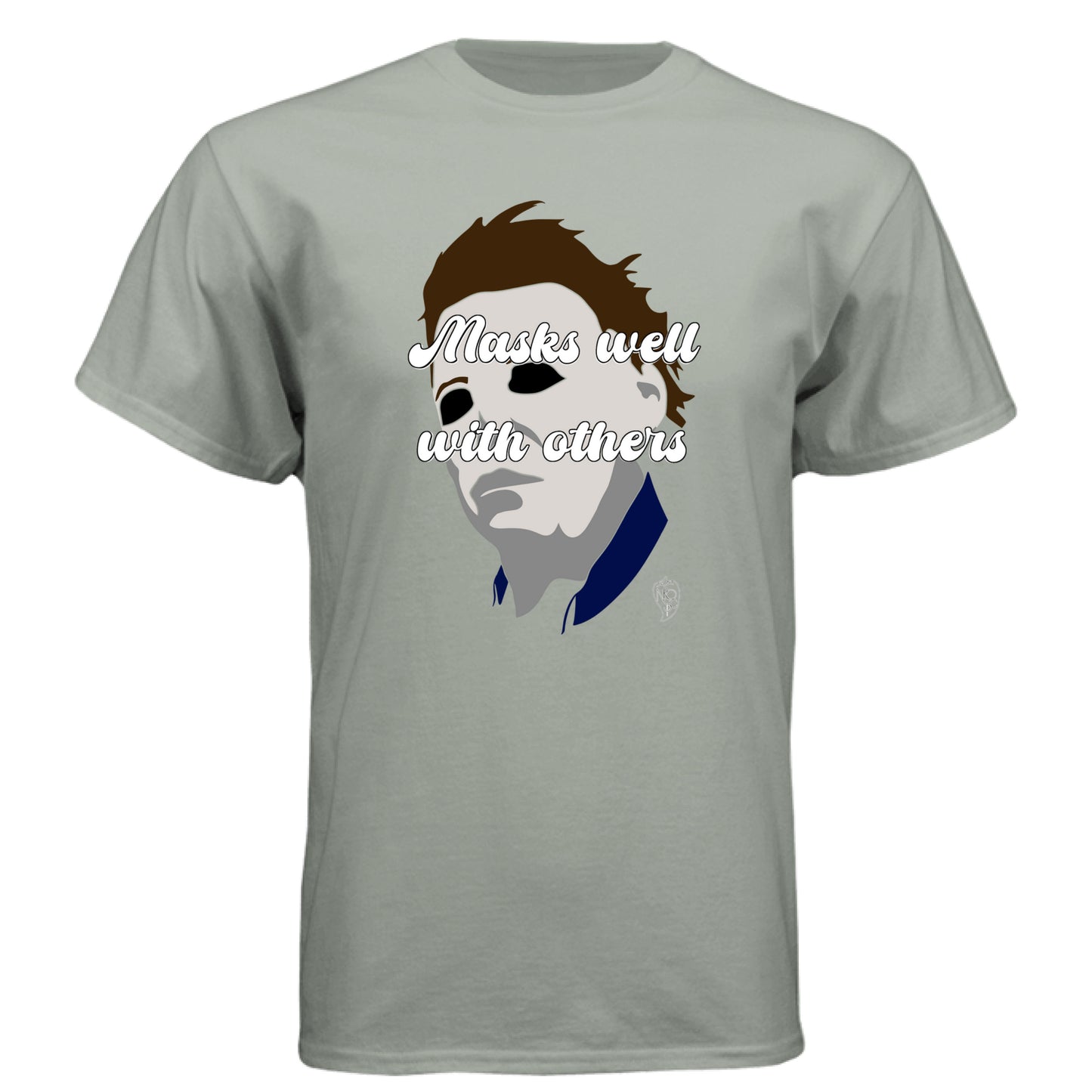 Masks Well With Others Horror - Graphic Tee