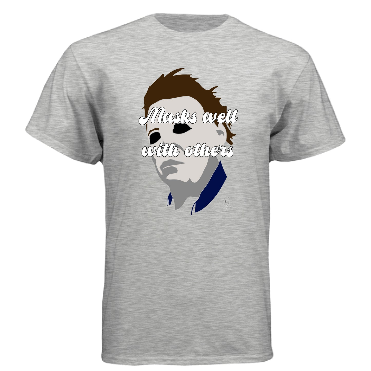 Masks Well With Others Horror - Graphic Tee