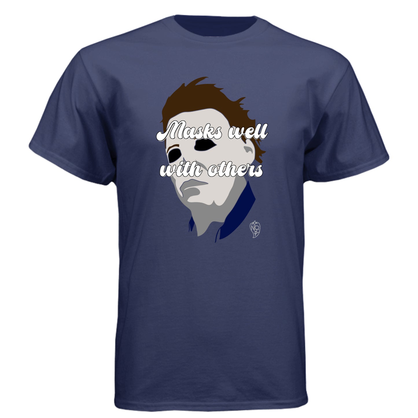 Masks Well With Others Horror - Graphic Tee