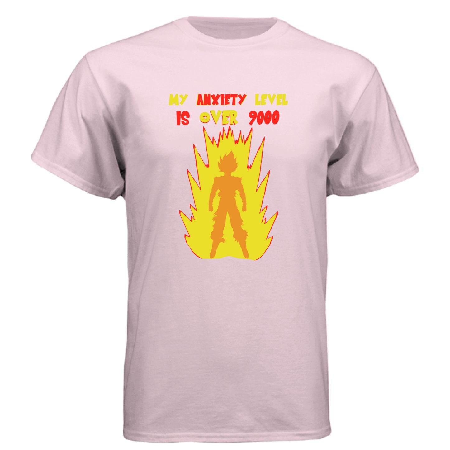 My Anxiety is Over 9000 Anime - Graphic Tee