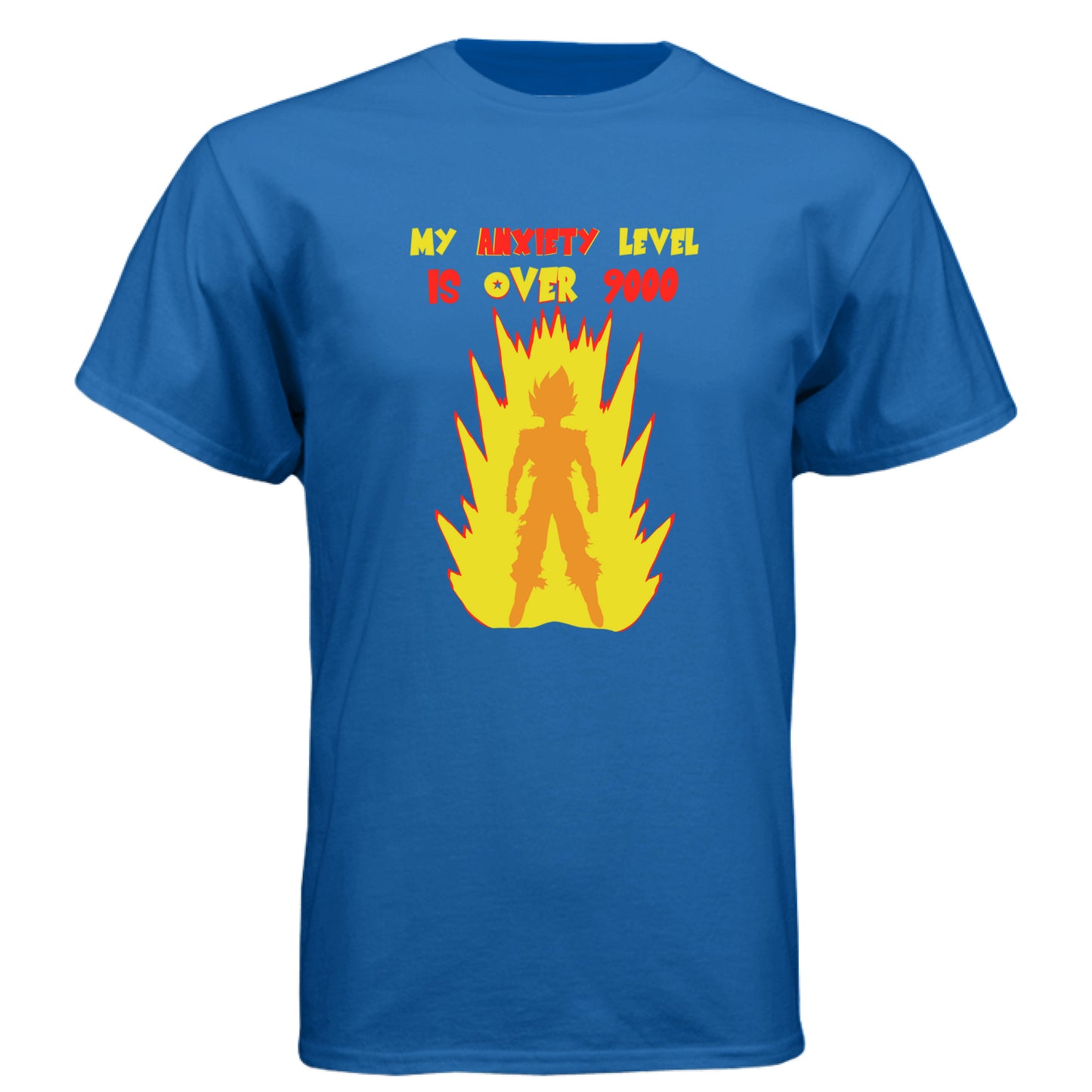 My Anxiety is Over 9000 Anime - Graphic Tee
