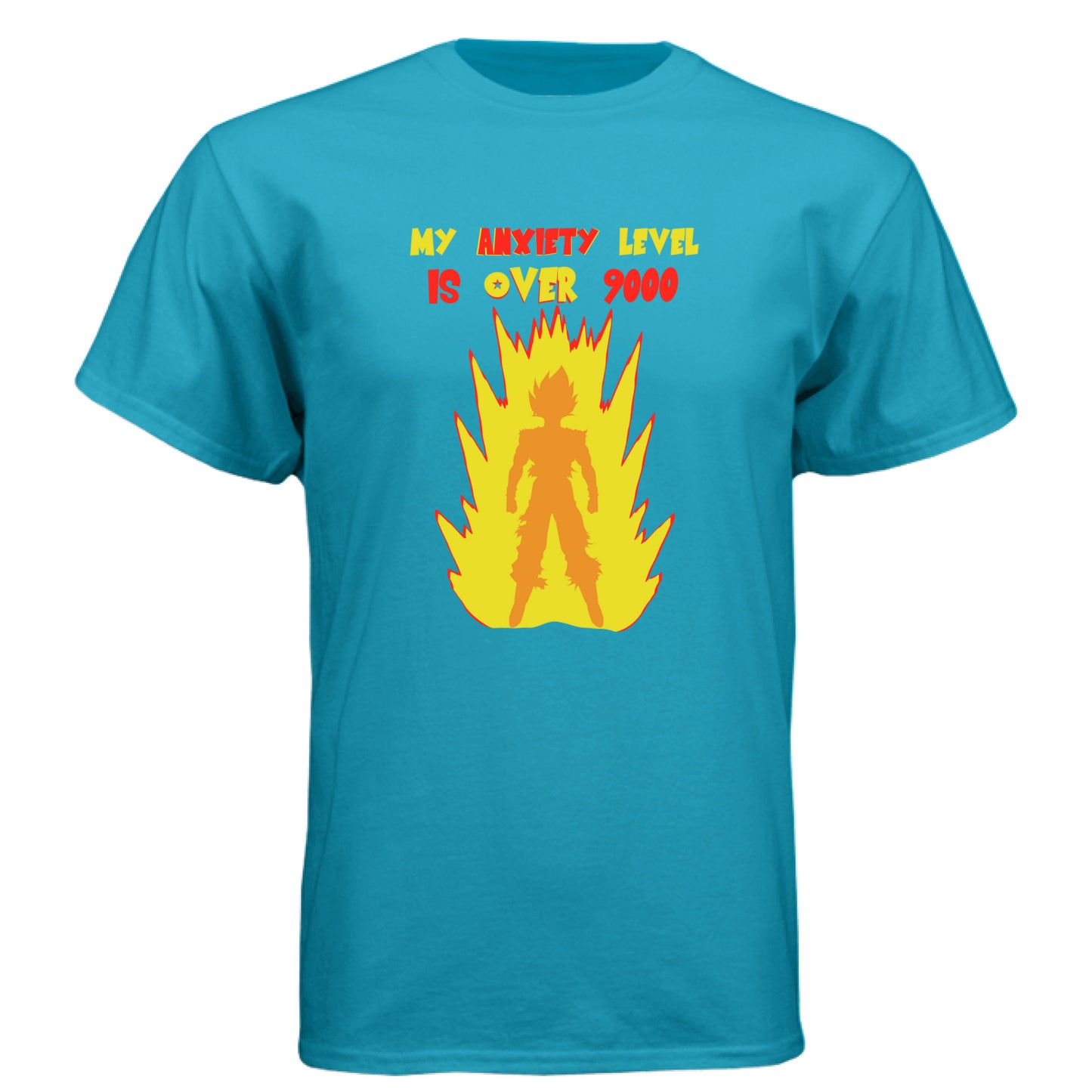 My Anxiety is Over 9000 Anime - Graphic Tee