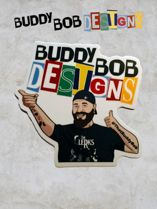 Buddy Bob Designs Vinyl Sticker