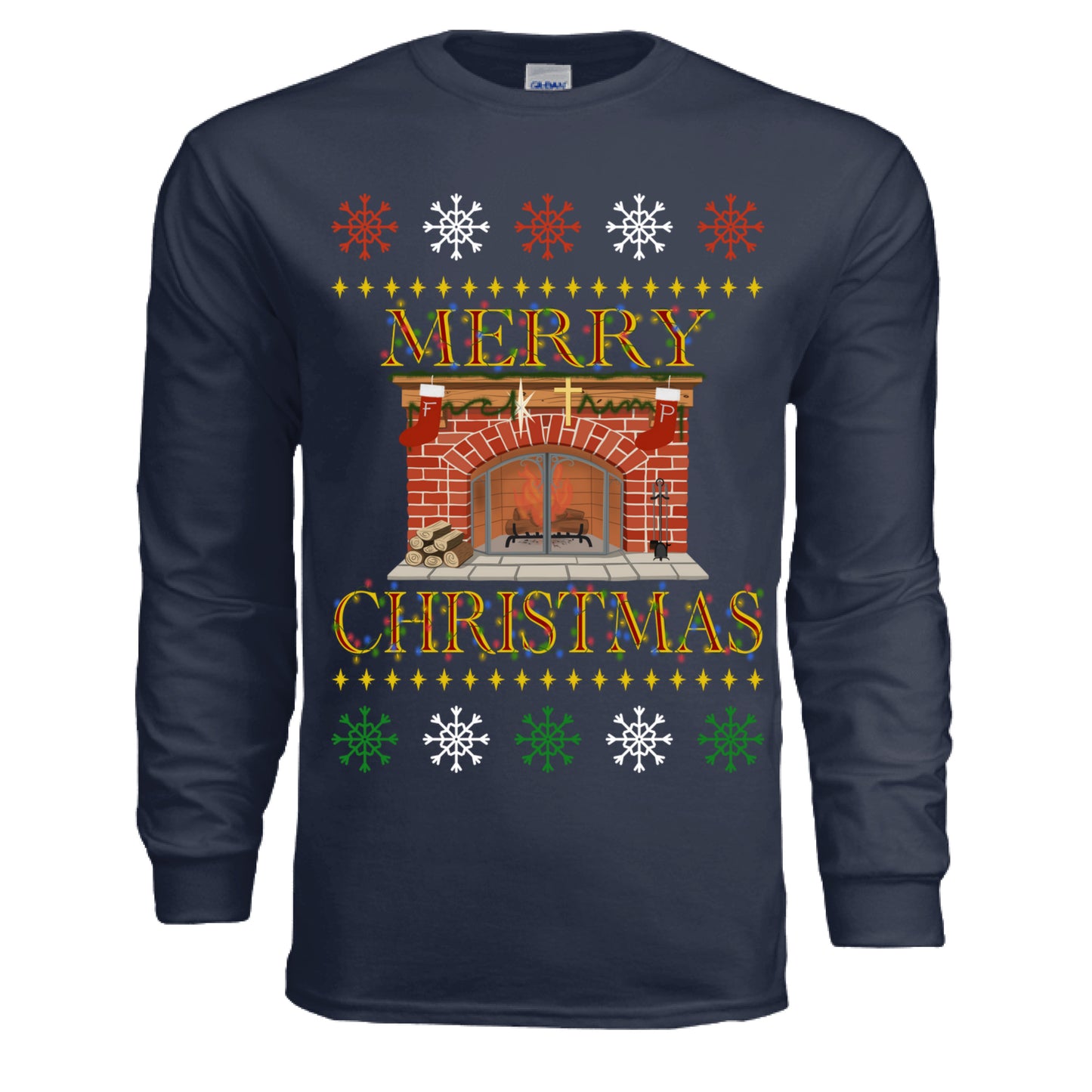 Merry Christmas - F*ck Trump - Graphic Long Sleeve